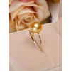 image:imageNONNYL Wife Jewelry Gifts  Genuine South Sea Golden Pearl Jewelry Rings for Women Birthday Jewelry for Girlfriend Valentines Day for Wife NO3328
