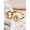 image:imageNONNYL Wife Jewelry Gifts  Genuine South Sea Golden Pearl Jewelry Rings for Women Birthday Jewelry for Girlfriend Valentines Day for Wife NO3329