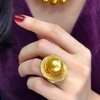 image:imageNONNYL Wife Jewelry Gifts  Genuine South Sea Golden Pearl Jewelry Rings for Women Birthday Jewelry for Girlfriend Valentines Day for Wife NO3331