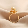 image:imageNONNYL Wife Jewelry Gifts  Genuine South Sea Golden Pearl Ring for Women Birthday Gift for Girlfriend Valentines Day for Wife