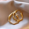 image:imageNONNYL gifts for Women Wife Gifts Anniversary Real 14k Gold Hoop Earrings Mothers Day Gifts for mom wife women fine Jewelry gifts Birthday day gifts Christmas day gifts Valentines Day for her