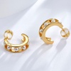 image:imageNonnyl Earrings for WomenSterling Silver Earring Stud for Women  Christmas Gifts for Wife Mom Girlfriend Anniversary Birthday Fine Jewelry NO1160