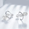 image:imageNonnyl Earrings for WomenSterling Silver Earring Stud for Women  Christmas Gifts for Wife Mom Girlfriend Anniversary Birthday Fine Jewelry NO1170