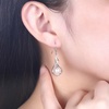 image:imageNonnyl Pearl Earrings for Women Jewelry  Sterling Silver White Pearls Earring  Christmas Gifts for Wife Mom Girlfriend Anniversary Birthday Fine Jewelry Gifts for Her
