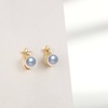 image:imageNonnyl S925 Sterling Silver Pearl Earrings Handpicked AAA Quality 758mm White Freshwater Cultured Pearl Cubic Zirconia Earrings Fine Jewelry Gifts for Women Mom Wife Her