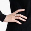 image:imagePearl Ring for Women 885mm Plain Ring Open Eternity Band for Women Freshwater Cultured PearlsValentines Mothers Day Christmas Gifts Wife Mom Girlfriend Anniversary Birthday Fine Jewelry Gifts for Her