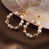 image:imagePearl earringsGifts for Women WifeGift for Wife Wedding Birthday Anniversary JewelryMom Girlfriend Her Mothers Day Gifts for Mom Women Valentines Day Christmas Day Gifts NO003