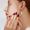 image:imagePearl earringsGifts for Women WifeGift for Wife Wedding Birthday Anniversary JewelryMom Girlfriend Her Mothers Day Gifts for Mom Women Valentines Day Christmas Day Gifts NO023