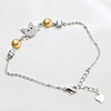 image:imageWife Jewelry Gifts  Genuine South Sea Golden Pearl Jewelry Bracelet for Women Birthday Jewelry for Girlfriend Valentines Day for Wife Mothers Day for Mom Grandma Gifts for Her NO33676