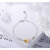 image:imageWife Jewelry Gifts  Genuine South Sea Golden Pearl Jewelry Bracelet for Women Birthday Jewelry for Girlfriend Valentines Day for Wife Mothers Day for Mom Grandma Gifts for Her NO33667