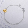 image:imageWife Jewelry Gifts  Genuine South Sea Golden Pearl Jewelry Bracelet for Women Birthday Jewelry for Girlfriend Valentines Day for Wife Mothers Day for Mom Grandma Gifts for Her NO33672