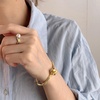 image:imageWife Jewelry Gifts  Genuine South Sea Golden Pearl Jewelry Bracelet for Women Birthday Jewelry for Girlfriend Valentines Day for Wife Mothers Day for Mom Grandma Gifts for Her NO33708