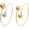 image:imageWife Jewelry Gifts  Genuine South Sea Golden Pearl Jewelry Bracelet for Women Birthday Jewelry for Girlfriend Valentines Day for Wife Mothers Day for Mom Grandma Gifts for Her NO33713
