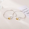 image:imageWife Jewelry Gifts  Genuine South Sea Golden Pearl Jewelry Bracelet for Women Birthday Jewelry for Girlfriend Valentines Day for Wife Mothers Day for Mom Grandma Gifts for Her NO33692
