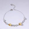 image:imageWife Jewelry Gifts  Genuine South Sea Golden Pearl Jewelry Bracelet for Women Birthday Jewelry for Girlfriend Valentines Day for Wife Mothers Day for Mom Grandma Gifts for Her NO33675