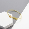 image:imageWife Jewelry Gifts  Genuine South Sea Golden Pearl Jewelry Bracelet for Women Birthday Jewelry for Girlfriend Valentines Day for Wife Mothers Day for Mom Grandma Gifts for Her NO33709