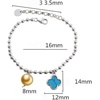 image:imageWife Jewelry Gifts  Genuine South Sea Golden Pearl Jewelry Bracelet for Women Birthday Jewelry for Girlfriend Valentines Day for Wife Mothers Day for Mom Grandma Gifts for Her NO33703