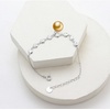 image:imageWife Jewelry Gifts  Genuine South Sea Golden Pearl Jewelry Bracelet for Women Birthday Jewelry for Girlfriend Valentines Day for Wife Mothers Day for Mom Grandma Gifts for Her NO33697