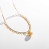 image:imageWife Jewelry Plated 18K Gold  Genuine South Sea Golden Pearl Jewelry Pendant Necklace for Women Birthday Jewelry for Girlfriend Valentines Day for Wife Mothers Day for Mom Grandma NO11294