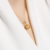 image:imageWife Jewelry Plated 18K Gold  Genuine South Sea Golden Pearl Jewelry Pendant Necklace for Women Birthday Jewelry for Girlfriend Valentines Day for Wife Mothers Day for Mom Grandma NO11263