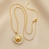 image:imageWife Jewelry Plated 18K Gold  Genuine South Sea Golden Pearl Jewelry Pendant Necklace for Women Birthday Jewelry for Girlfriend Valentines Day for Wife Mothers Day for Mom Grandma NO11310