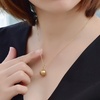 image:imageWife Jewelry Plated 18K Gold  Genuine South Sea Golden Pearl Jewelry Pendant Necklace for Women Birthday Jewelry for Girlfriend Valentines Day for Wife Mothers Day for Mom Grandma NO11277
