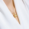 image:imageWife Jewelry Plated 18K Gold  Genuine South Sea Golden Pearl Jewelry Pendant Necklace for Women Birthday Jewelry for Girlfriend Valentines Day for Wife Mothers Day for Mom Grandma NO11235