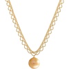 image:imageWife Jewelry Plated 18K Gold  Genuine South Sea Golden Pearl Jewelry Pendant Necklace for Women Birthday Jewelry for Girlfriend Valentines Day for Wife Mothers Day for Mom Grandma NO11294