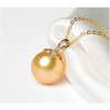 image:imageWife Jewelry Plated 18K Gold  Genuine South Sea Golden Pearl Jewelry Pendant Necklace for Women Birthday Jewelry for Girlfriend Valentines Day for Wife Mothers Day for Mom Grandma NO11247