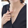 image:imageWife Jewelry Plated 18K Gold  Genuine South Sea Golden Pearl Jewelry Pendant Necklace for Women Birthday Jewelry for Girlfriend Valentines Day for Wife Mothers Day for Mom Grandma NO11259