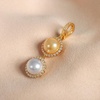 image:imageWife Jewelry Plated 18K Gold  Genuine South Sea Golden Pearl Jewelry Pendant Necklace for Women Birthday Jewelry for Girlfriend Valentines Day for Wife Mothers Day for Mom Grandma NO11304