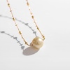 image:imageWife Jewelry Plated 18K Gold  Genuine South Sea Golden Pearl Jewelry Pendant Necklace for Women Birthday Jewelry for Girlfriend Valentines Day for Wife Mothers Day for Mom Grandma NO11291