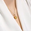 image:imageWife Jewelry Plated 18K Gold  Genuine South Sea Golden Pearl Jewelry Pendant Necklace for Women Birthday Jewelry for Girlfriend Valentines Day for Wife Mothers Day for Mom Grandma NO11233