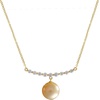 image:imageWife Jewelry Plated 18K Gold  Genuine South Sea Golden Pearl Jewelry Pendant Necklace for Women Birthday Jewelry for Girlfriend Valentines Day for Wife Mothers Day for Mom Grandma