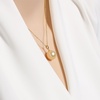 image:imageWife Jewelry Plated 18K Gold  Genuine South Sea Golden Pearl Jewelry Pendant Necklace for Women Birthday Jewelry for Girlfriend Valentines Day for Wife Mothers Day for Mom Grandma NO11270