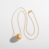 image:imageWife Jewelry Plated 18K Gold  Genuine South Sea Golden Pearl Jewelry Pendant Necklace for Women Birthday Jewelry for Girlfriend Valentines Day for Wife Mothers Day for Mom Grandma NO11298