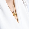 image:imageWife Jewelry Plated 18K Gold  Genuine South Sea Golden Pearl Jewelry Pendant Necklace for Women Birthday Jewelry for Girlfriend Valentines Day for Wife Mothers Day for Mom Grandma NO11244