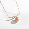image:imageWife Jewelry Plated 18K Gold  Genuine South Sea Golden Pearl Jewelry Pendant Necklace for Women Birthday Jewelry for Girlfriend Valentines Day for Wife Mothers Day for Mom Grandma