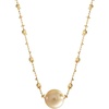 image:imageWife Jewelry Plated 18K Gold  Genuine South Sea Golden Pearl Jewelry Pendant Necklace for Women Birthday Jewelry for Girlfriend Valentines Day for Wife Mothers Day for Mom Grandma NO11291