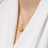 image:imageWife Jewelry Plated 18K Gold  Genuine South Sea Golden Pearl Jewelry Pendant Necklace for Women Birthday Jewelry for Girlfriend Valentines Day for Wife Mothers Day for Mom Grandma NO11234