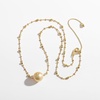 image:imageWife Jewelry Plated 18K Gold  Genuine South Sea Golden Pearl Jewelry Pendant Necklace for Women Birthday Jewelry for Girlfriend Valentines Day for Wife Mothers Day for Mom Grandma NO11291