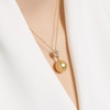 image:imageWife Jewelry Plated 18K Gold  Genuine South Sea Golden Pearl Jewelry Pendant Necklace for Women Birthday Jewelry for Girlfriend Valentines Day for Wife Mothers Day for Mom Grandma NO11274