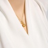 image:imageWife Jewelry Plated 18K Gold  Genuine South Sea Golden Pearl Jewelry Pendant Necklace for Women Birthday Jewelry for Girlfriend Valentines Day for Wife Mothers Day for Mom Grandma NO11245
