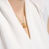 image:imageWife Jewelry Plated 18K Gold  Genuine South Sea Golden Pearl Jewelry Pendant Necklace for Women Birthday Jewelry for Girlfriend Valentines Day for Wife Mothers Day for Mom Grandma NO11264