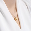 image:imageWife Jewelry Plated 18K Gold  Genuine South Sea Golden Pearl Jewelry Pendant Necklace for Women Birthday Jewelry for Girlfriend Valentines Day for Wife Mothers Day for Mom Grandma NO11262
