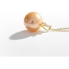 image:imageWife Jewelry Plated 18K Gold  Genuine South Sea Golden Pearl Jewelry Pendant Necklace for Women Birthday Jewelry for Girlfriend Valentines Day for Wife Mothers Day for Mom Grandma NO11289