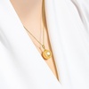 image:imageWife Jewelry Plated 18K Gold  Genuine South Sea Golden Pearl Jewelry Pendant Necklace for Women Birthday Jewelry for Girlfriend Valentines Day for Wife Mothers Day for Mom Grandma NO11269