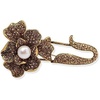 image:imageGifts for Wife Anniversary Brooch for Women Pearl Brooch Real AAA Quality Handpicked Nature Pearls and D Color Moissanite  Gifts for Mom Girlfriend Her NO11202