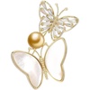image:imageNONNYL Elegant South Sea Golden Pearl Brooch Pins Costume Jewelry For Women Fashion Christmas Gifts Wife Mom Girlfriend Anniversary Birthday Fine Jewelry Gifts for Her NO1166
