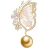 image:imageNONNYL Elegant South Sea Golden Pearl Brooch Pins Costume Jewelry For Women Fashion Christmas Gifts Wife Mom Girlfriend Anniversary Birthday Fine Jewelry Gifts for Her NO1153